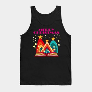 Christmas Books Tank Top